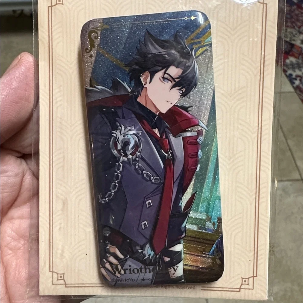 Anime Character Trading Badge Tin
